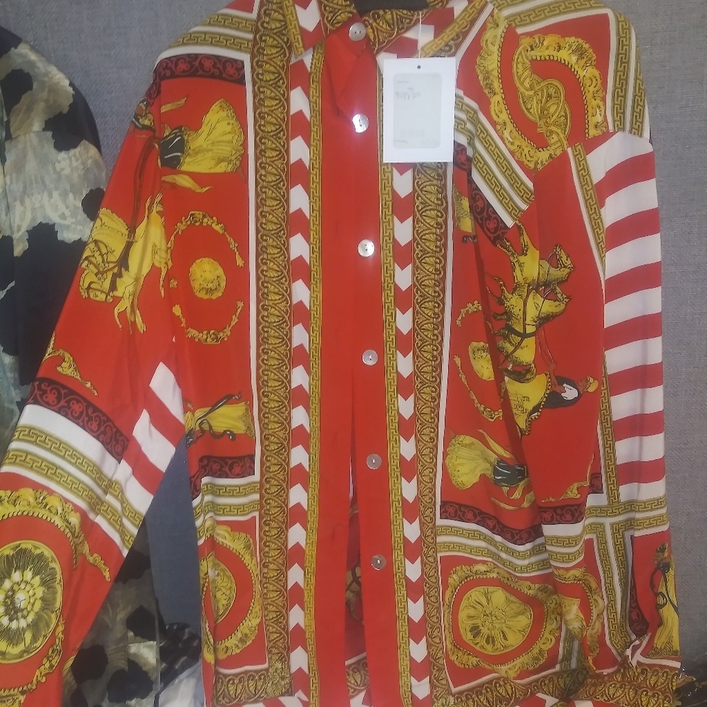 Silk long sleeve blouses